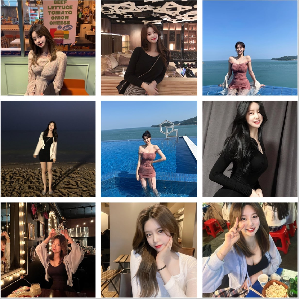 (编号Li1276)  #韩国 美女 日常 生活 旅游767相片视频43个