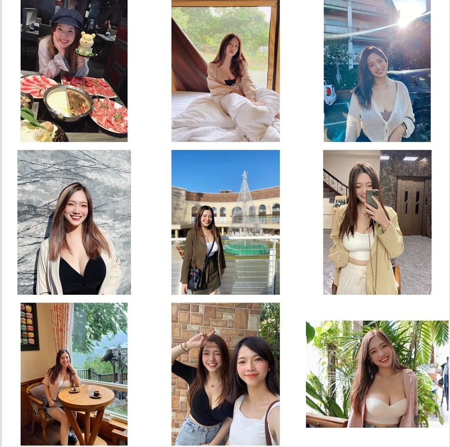 (编号2262)  #台湾 美女 日常生活 自拍旅游1782照片视频25个