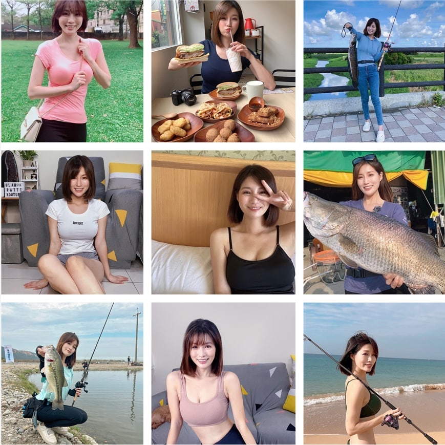 (编号1419)  #台湾 美女 日常钓鱼 生活自拍1419张照片视频106个