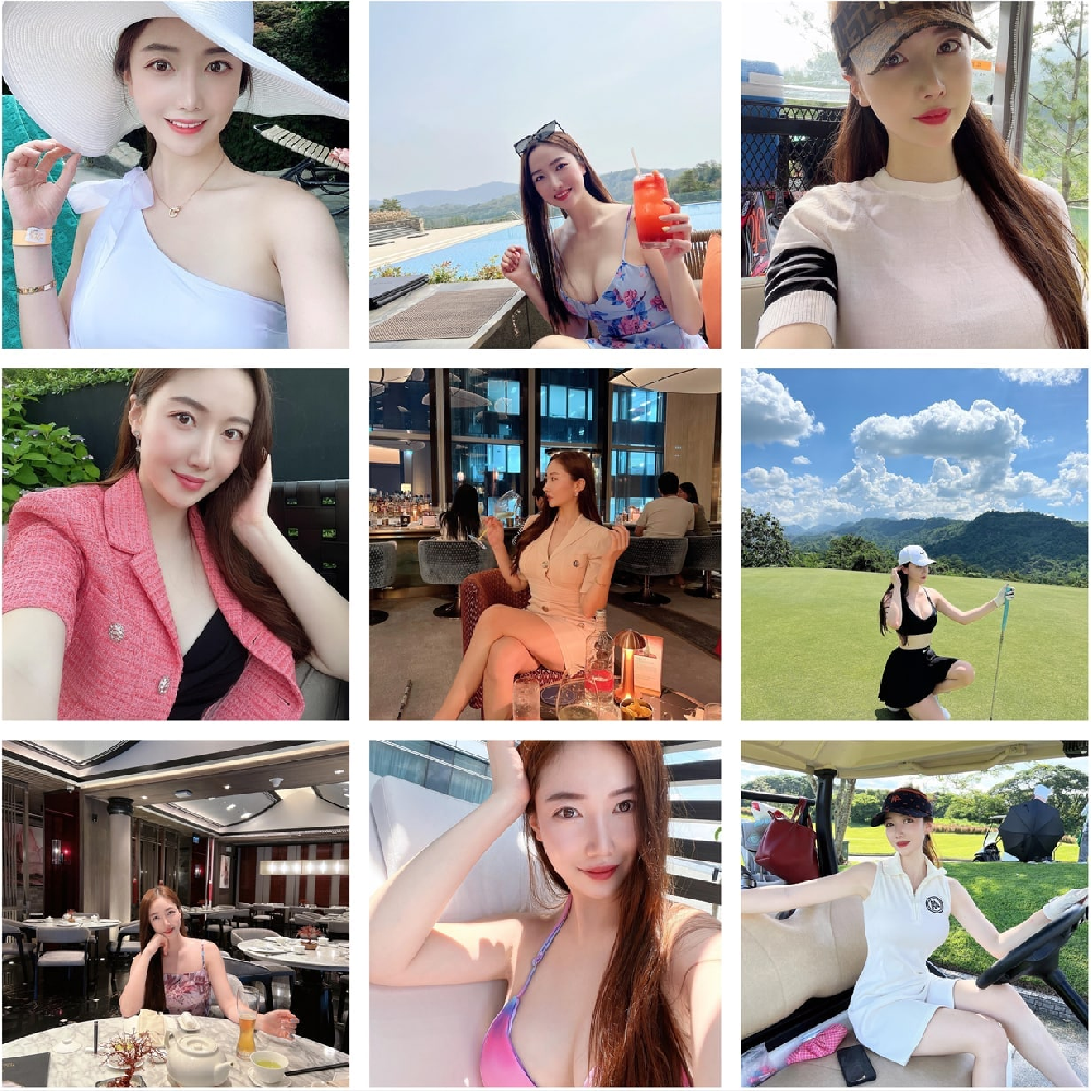 (编号S618)  #韩国 白富美 生活 旅游618张照片视频58个视频