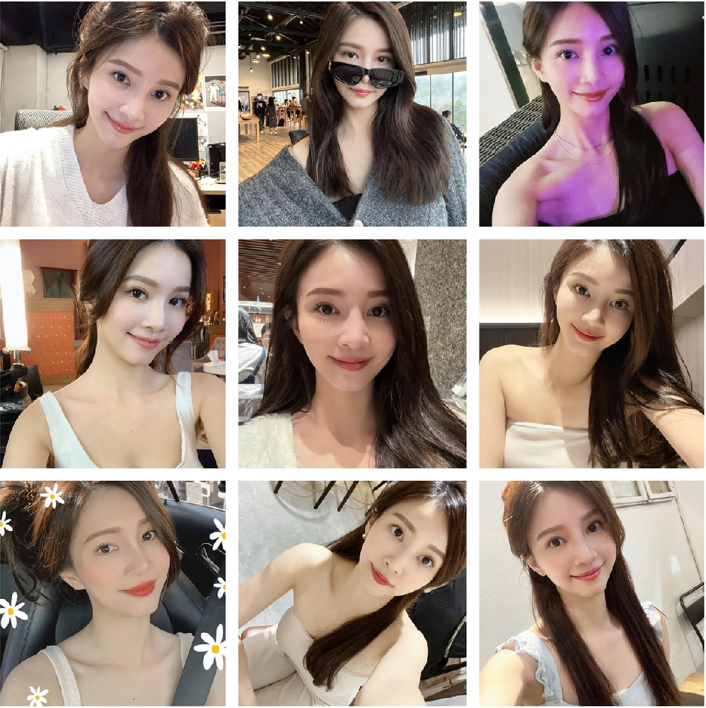 (编号a561)  #台湾 美女 生活 旅游自拍561张照片视频12个