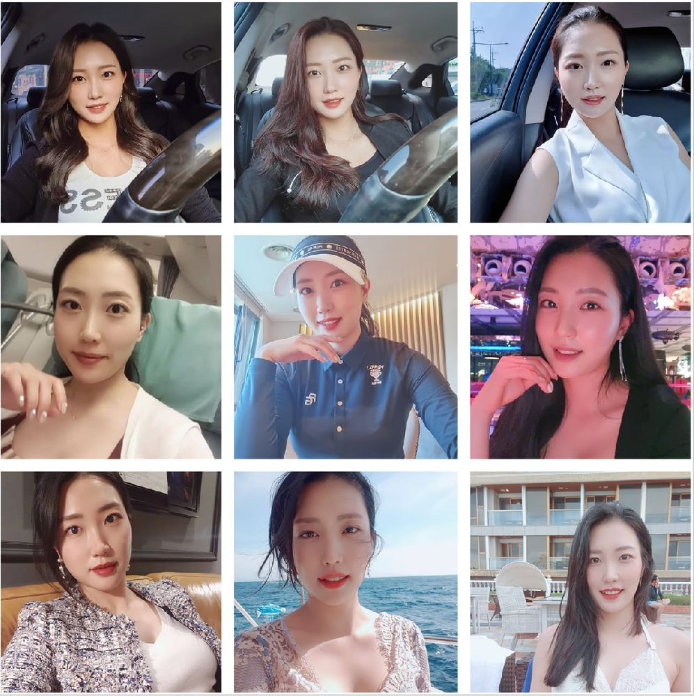 (编号K22)  #韩国 少妇 生活 旅游 高尔夫1322张照片视频36个《适合虚拟视频》有一部份手势打招呼