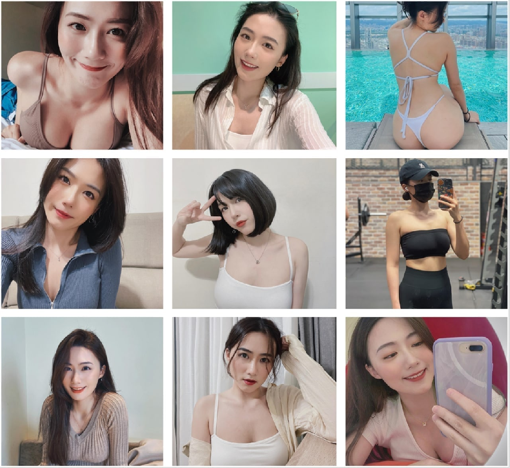 (编号i89)  #台湾 性感美女 自拍多 健身 旅游1855张照片视频6个，视频是健身的