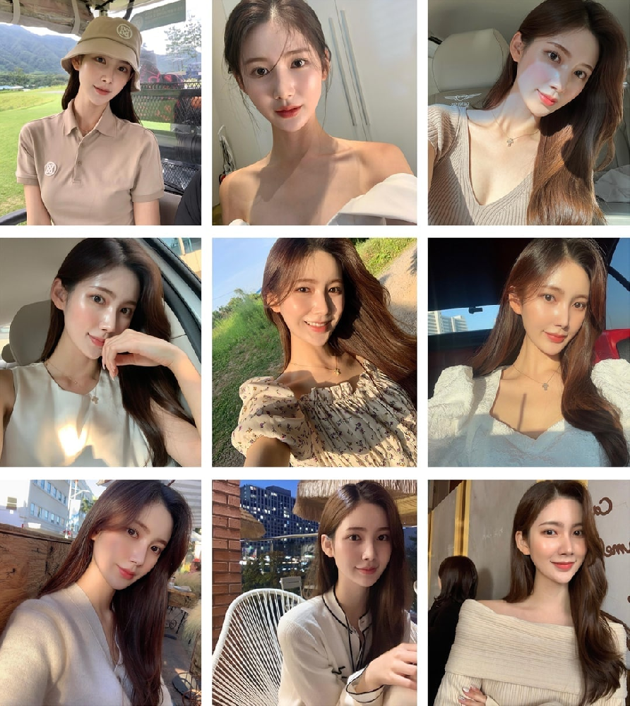 (编号sk32)  #韩国 白富美 生活 旅游 高尔夫703张照片视频13个