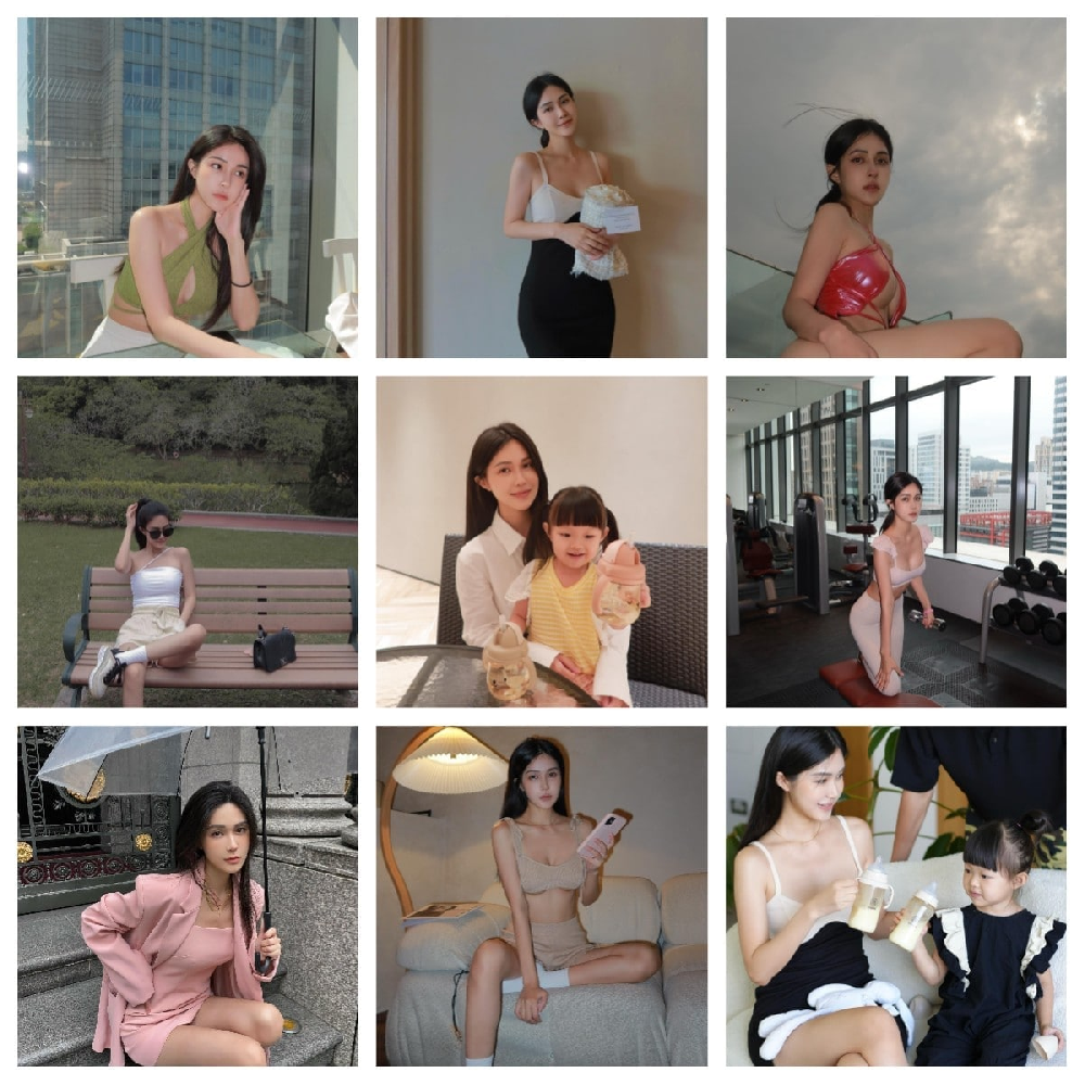 (编号T187)  #台湾 宝妈 日常 吃喝玩乐1878张照片视频35个