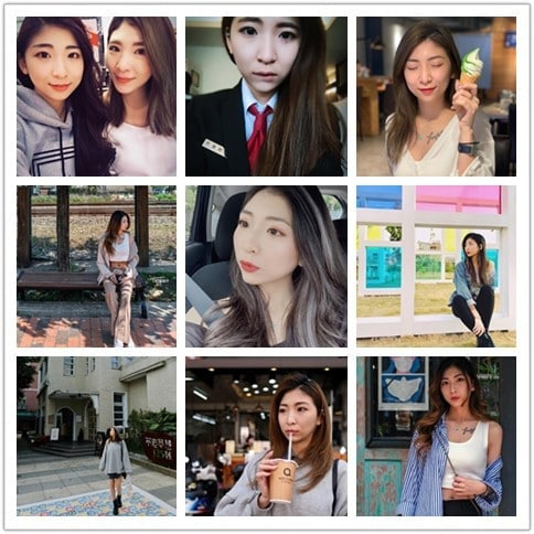 （编号cc124）  #台湾 美女 美食 旅游 日常460照片视频18个（有工作照）