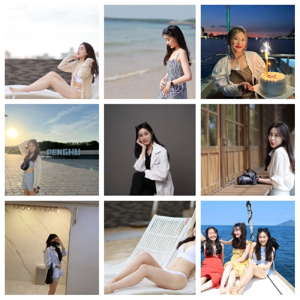 （编号cc211）  #台湾 美女 爱社交 日常 旅游261照片视频39个