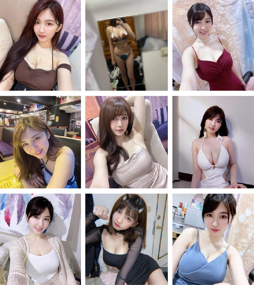 (编号sk107)  #台湾 性感 大胸 美女 没冬装 723张照片视频46个