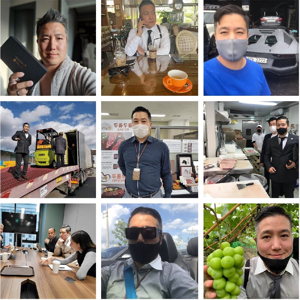 (编号SK38)  #韩国 生意成功人士 水果大亨 会说国语 有中国的驾驶证 日常工作开会3084张照片视频53个