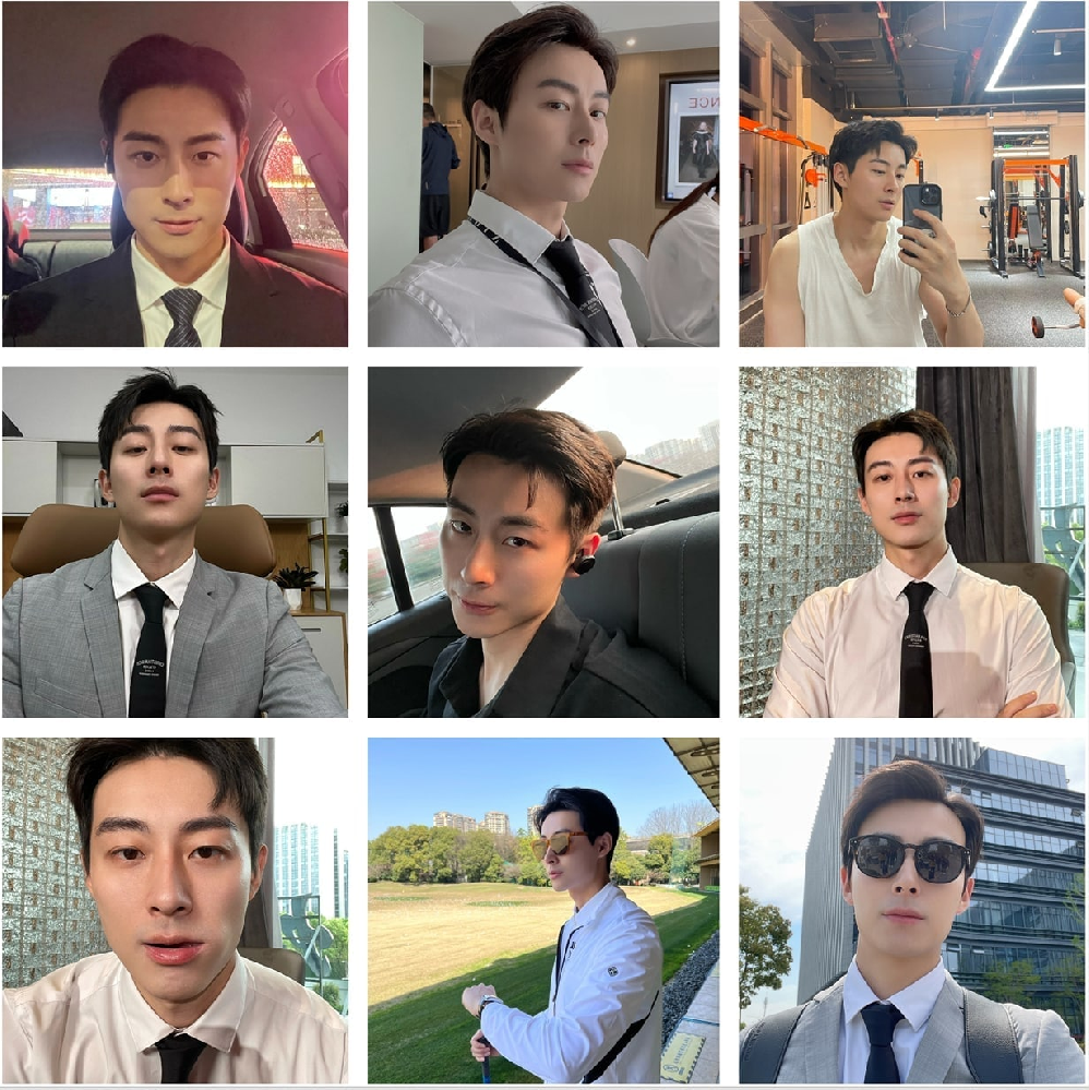 (编号SH5)  #国内 男子 商务 健身 高尔夫195张照片视频4个