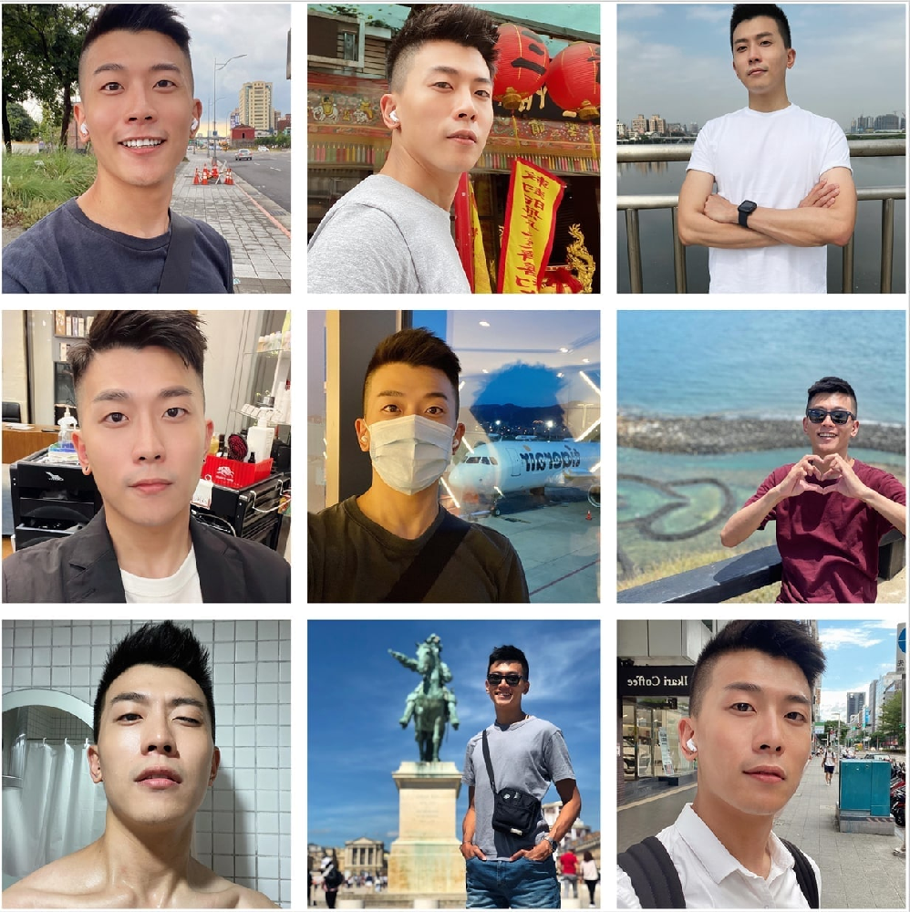 (编号973)  #台湾 男子 日常 生活 旅游2973张照片视频偏少4个