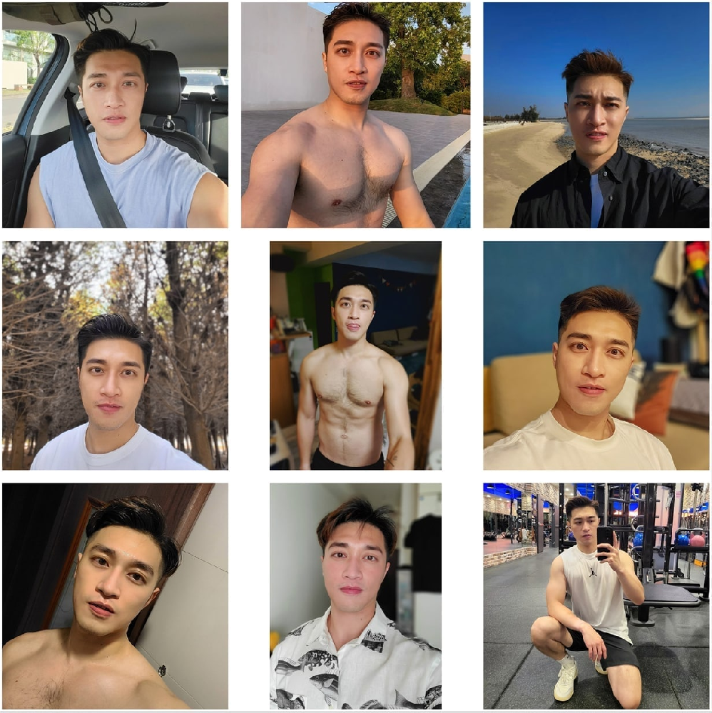 (编号KS13)  #台湾 男子 生活 旅游 健身1001张照片视频4个