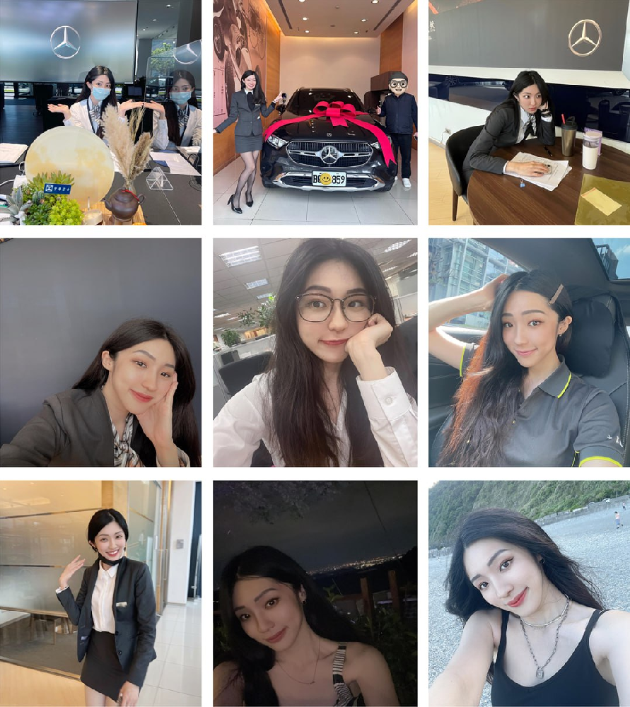 (编号sk193)  #台湾 美女 职业 梅赛德斯 销售 1118张照片视频86个