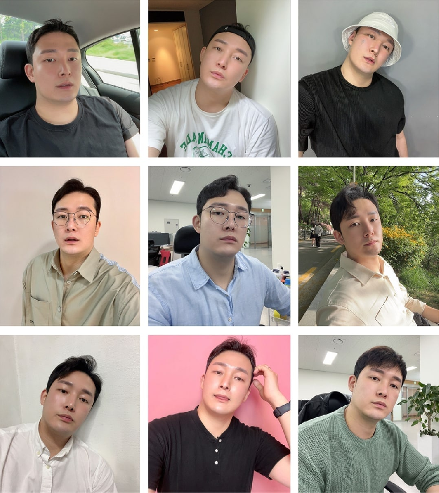 (编号Ma2)  #韩国 男生 自拍多 生活旅游 工作1033张照片视频8个，自拍视频偏少