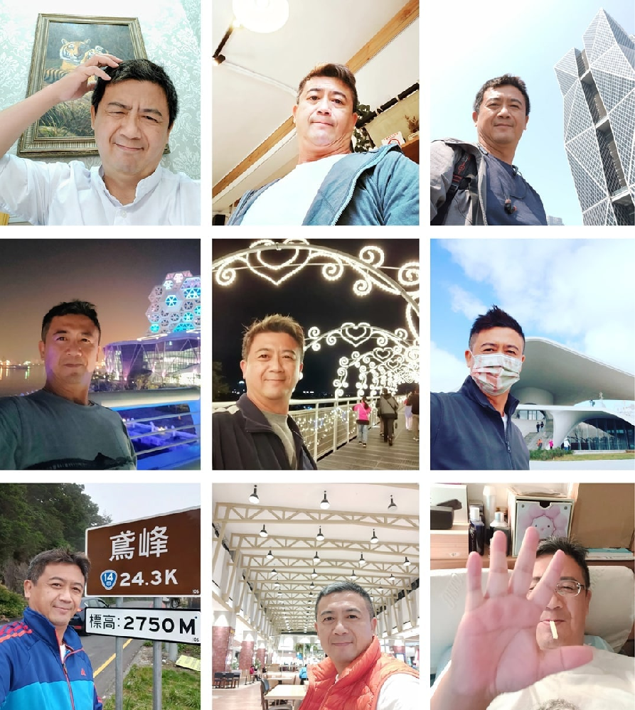 (编号A4) #证件  #台湾 大叔 日常 生活764张照片视频11个