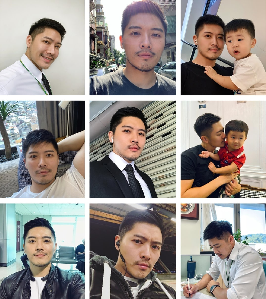 (编号A8)  #台湾 宝爸 日常生活旅游592张照片视频12个