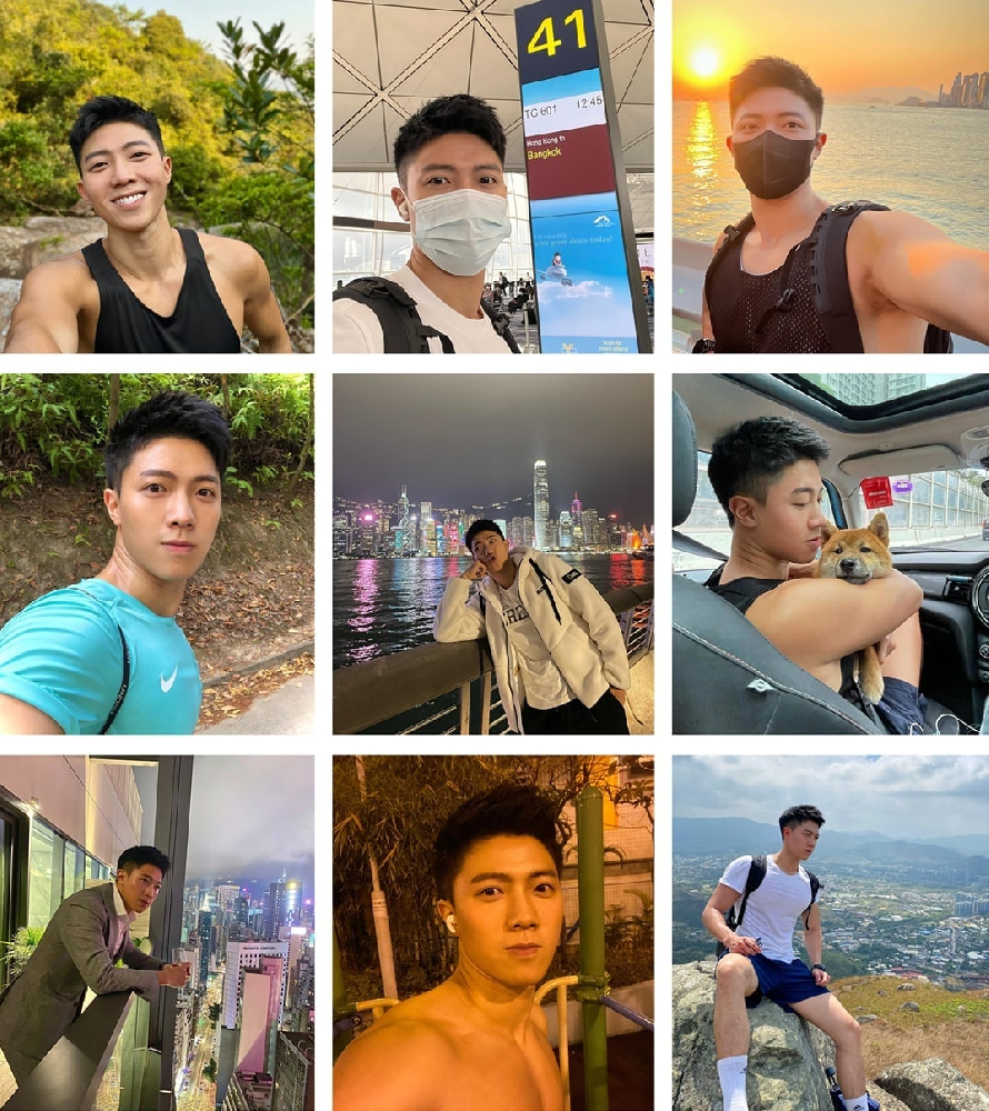 (编号A13)  #香港 男子 日常 娱乐 爬山824张照片视频22个