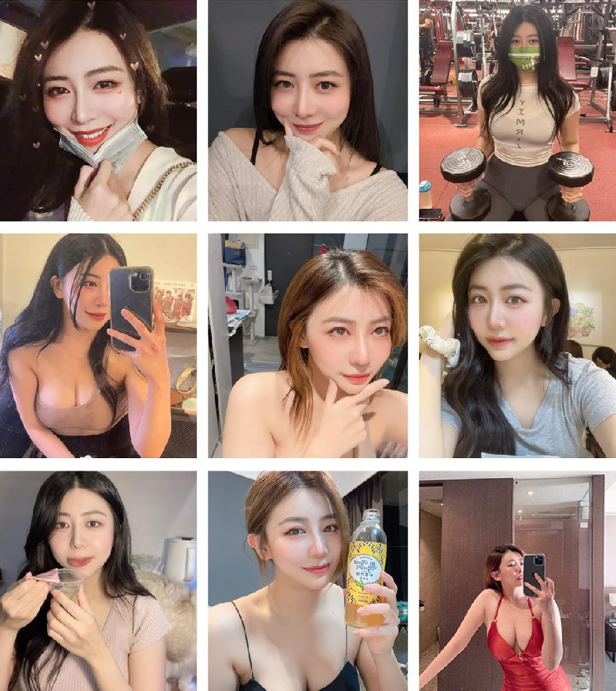 (编号sk216)  #台湾 美女 日常 生活 健身559张照片视频110个