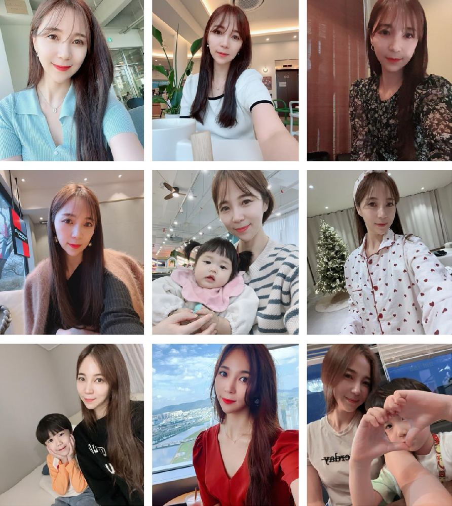 (编号sk227)  #韩国 宝妈 日常 生活 带娃700张照片视频124个