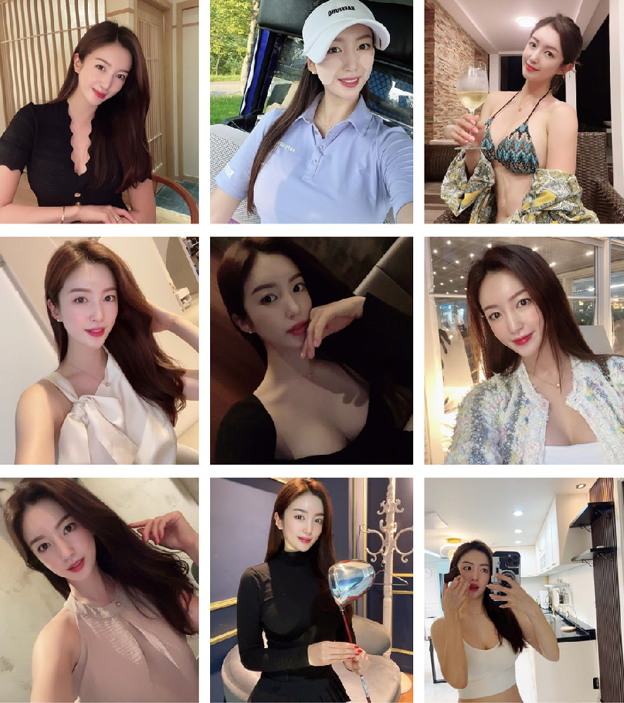 (编号sk237)  #韩国 白富美 日常 生活 旅游 高尔夫1826照片视频260个