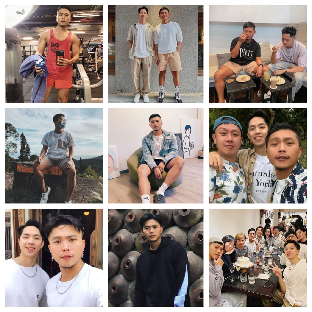 (编号BB171)  #台湾 成熟帅哥 日常生活 运动健身 聚会458照片视频12个《四季照齐全》