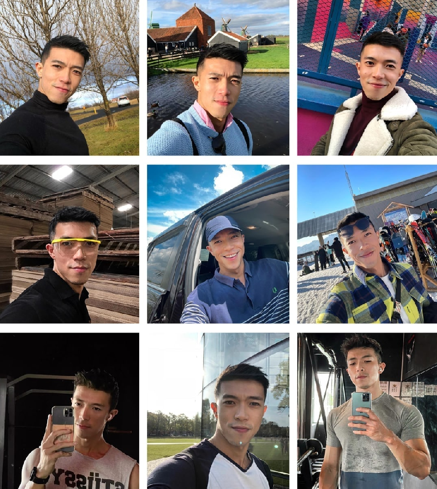 (编号A27)  #马来 男子 日常健身 旅游697张照片视频24个视频