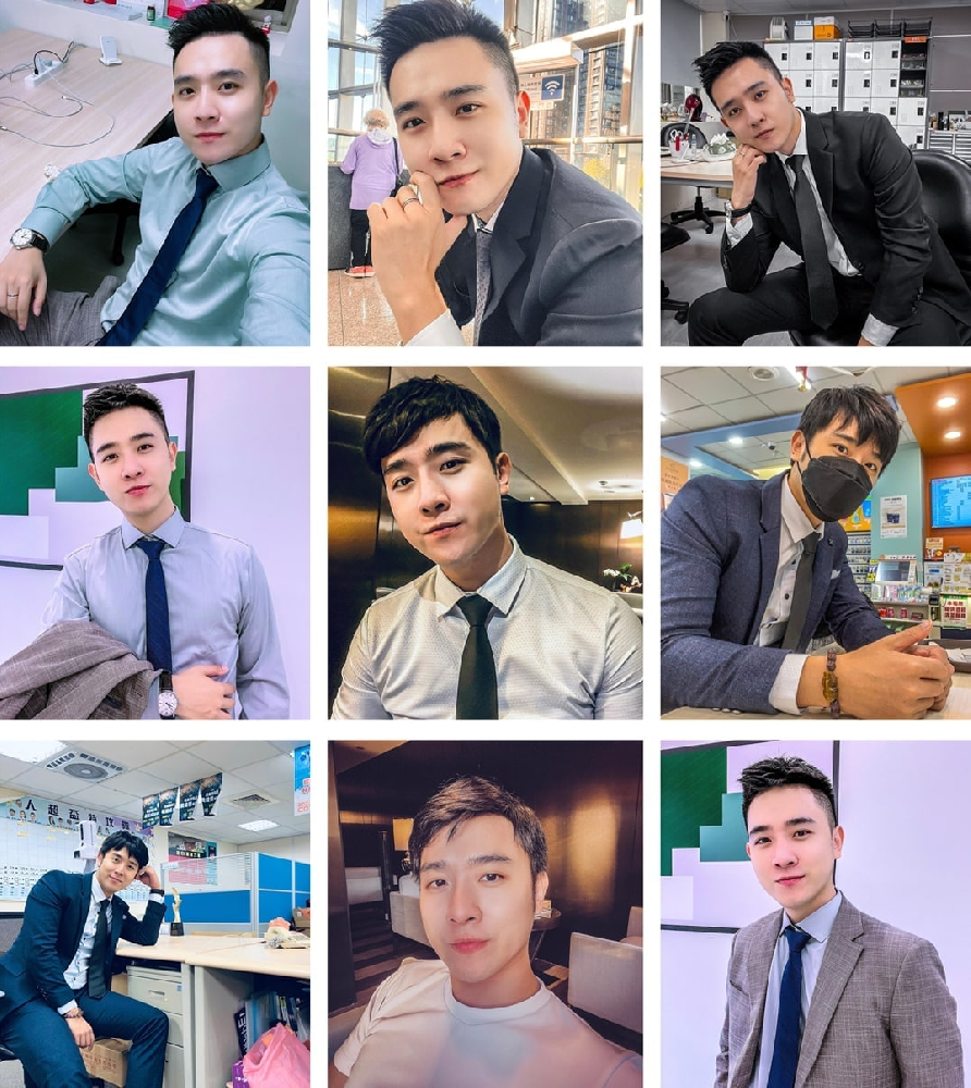 (编号A33)  #证件 #台湾 商务男士 自拍多984张照片视频33个《合适虚拟视频》