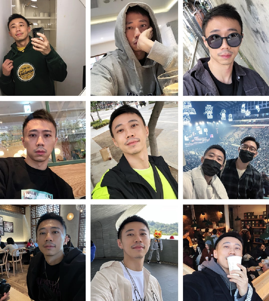 (编号A40) #证件  #台湾 男子 日常 生活 旅游938张照片视频18个  证件⭐️  带国内身份证