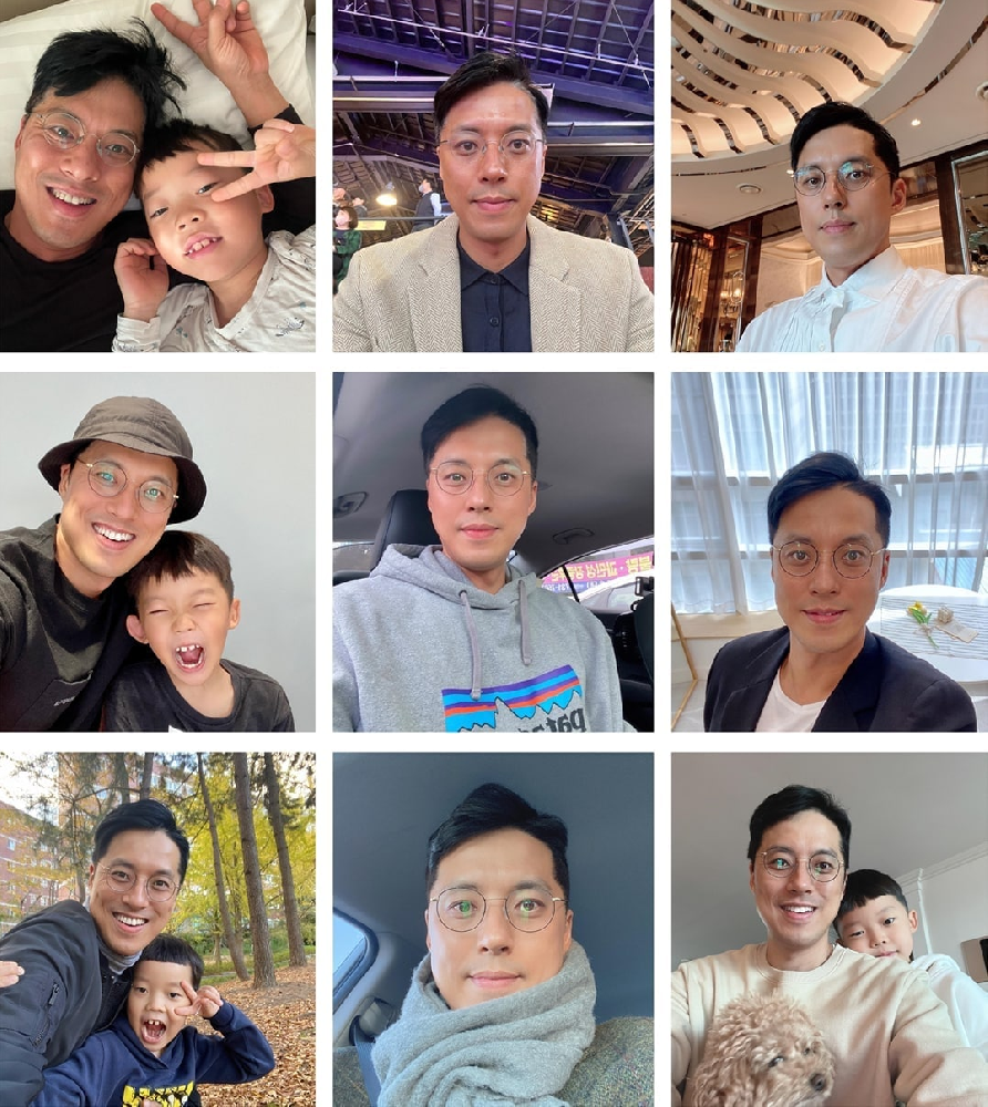 (编号A47)  #韩国 宝爸 日常 生活 旅游714张照片视频135个