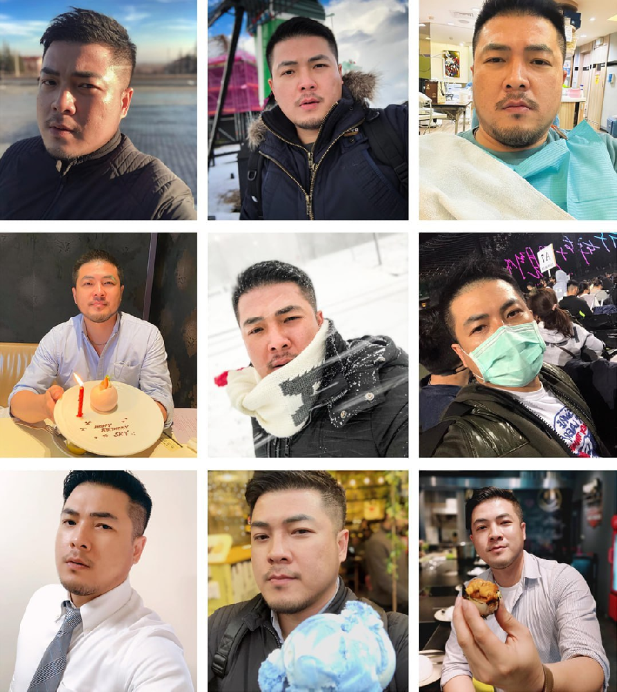 (编号A50)  #台湾 男子 日常 生活 旅游1037张照片视频23个