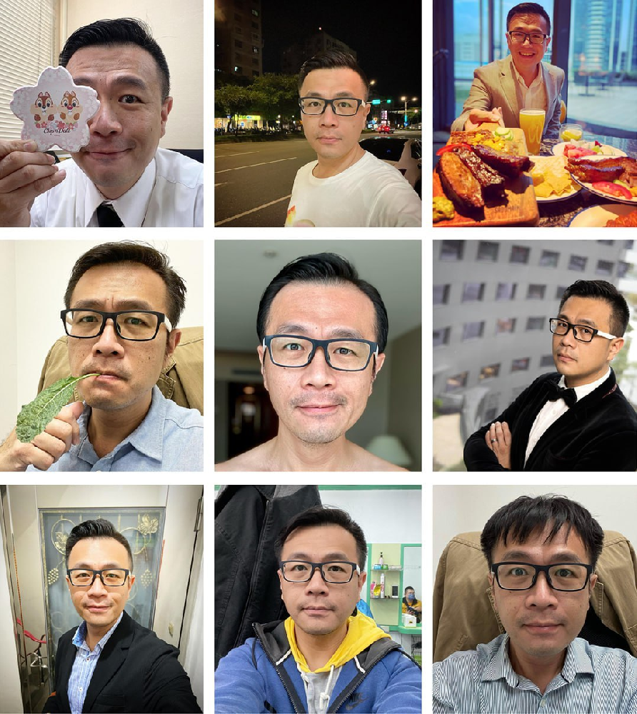 (编号A56)  #台湾 男子 日常 生活 健身 425张照片视频13个