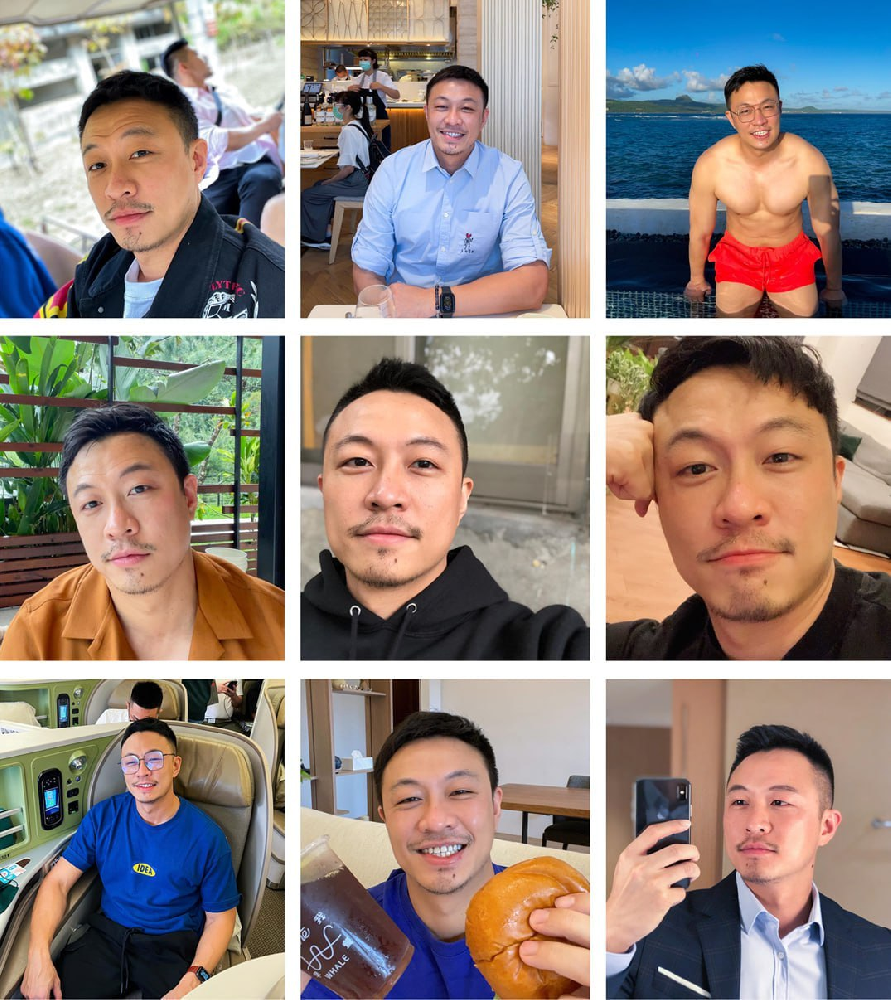 (编号A64) #证件  #台湾 男子 日常 生活 旅游867张照片视频26个