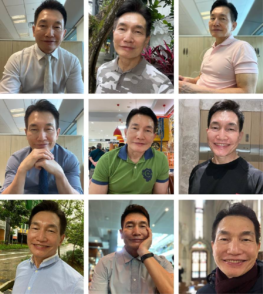 (编号A77)  #新加坡 大叔 日常 唱歌 健身 生活 自拍多1808张照片视频91个