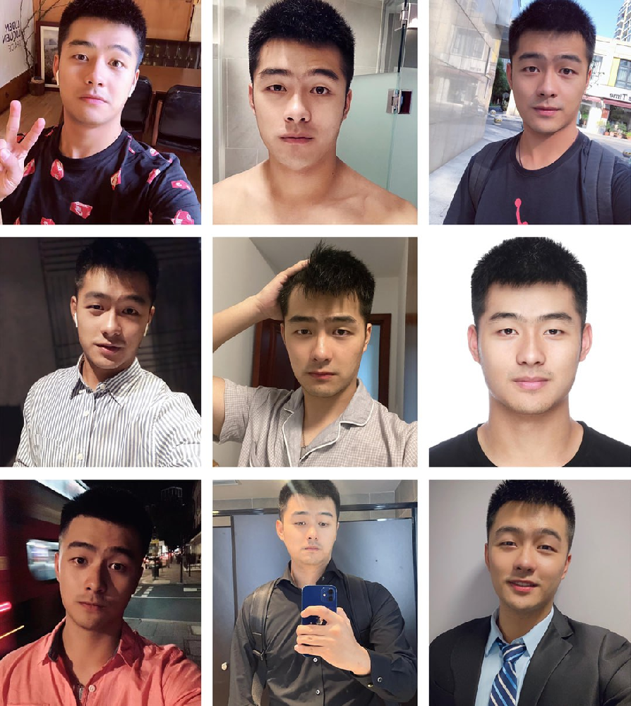 (编号A89) #证件  #国内 阳光 男子 日常 生活 旅游1024张照片视频120个《有证件照》自拍视频多