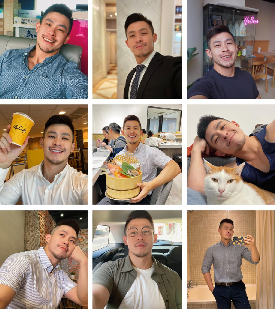 (编号A94) #证件  #台湾 男子 日常 生活 吃喝玩乐2663张照片视频157个自拍视频多