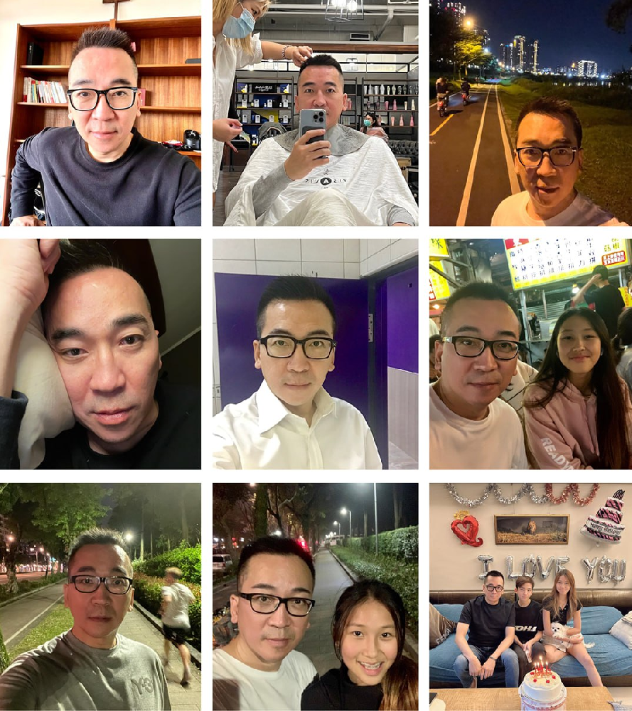 (编号A95)  #台湾 大叔 宝爸 日常 生活419张照片视频41个