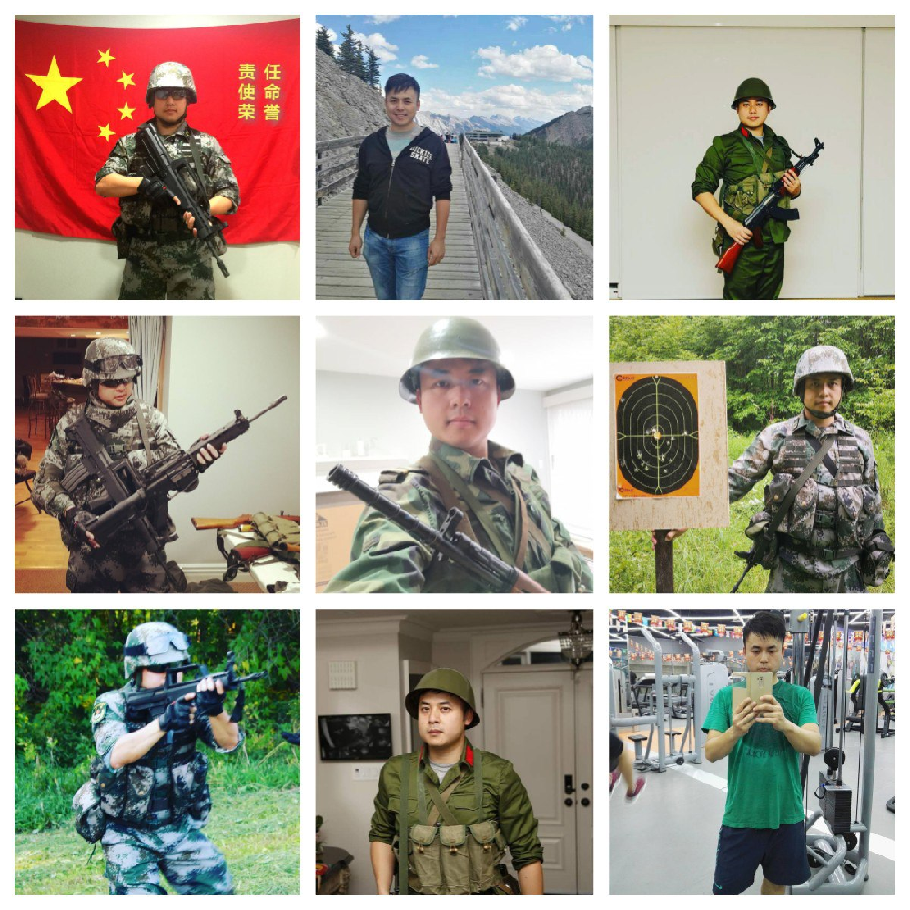 （编号KP12）#国内 退伍军人  军人风扇 重演器 生活照 1199照片视频93个