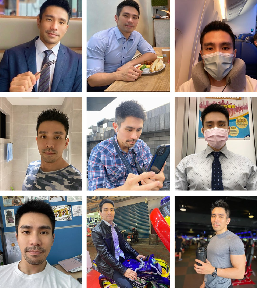 (编号A99)  #台湾 男子 日常 生活 705张照片视频51个