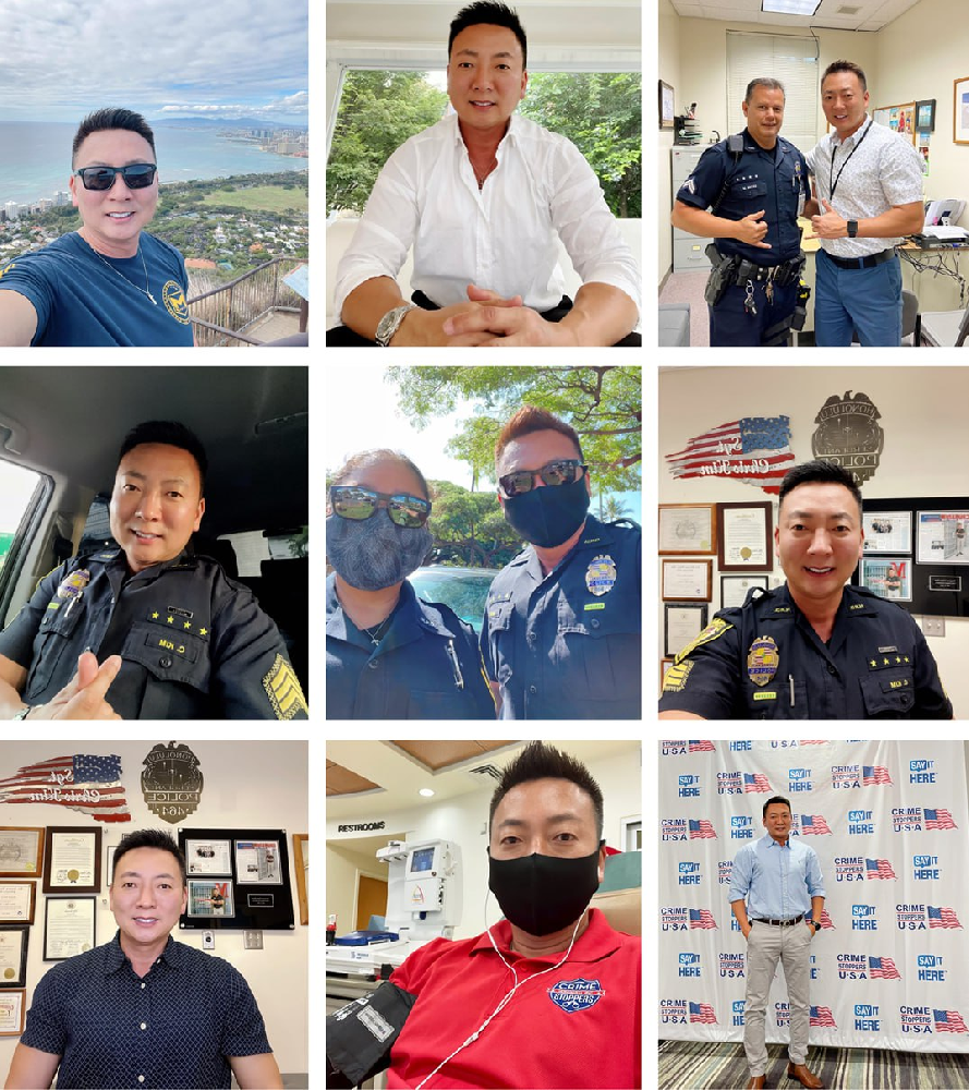 (编号A101) #证件 #警察  #美国 亚裔 警察 日常 生活555张照片视频72个