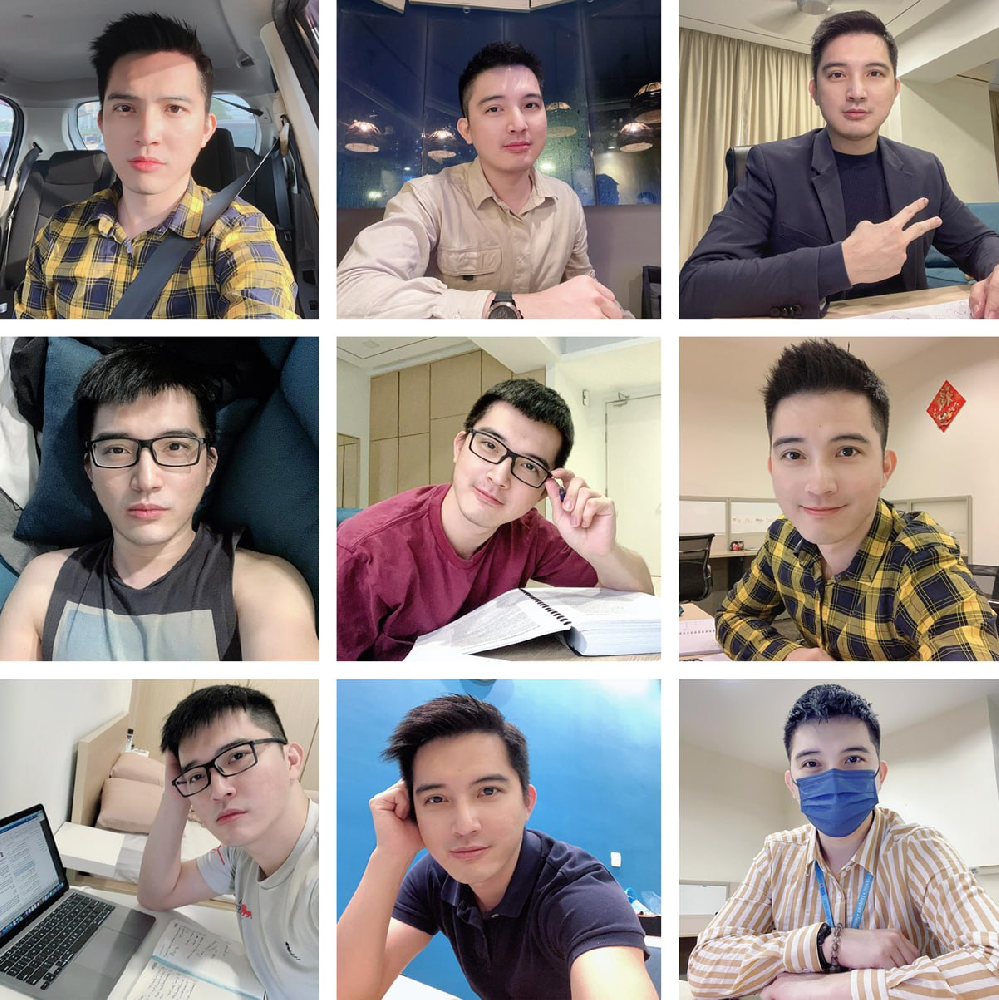 (编号A114) #证件  #马来西亚 男子 日常 看书 工作1230张照片视频14个