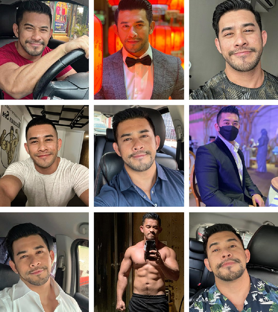 (编号A123)  #马来西亚 大叔 日常 生活 健身519张照片视频24个