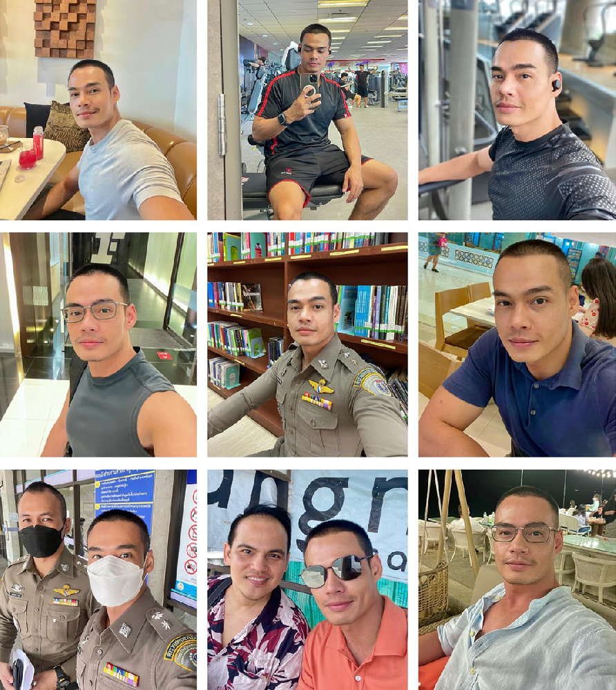 (编号A124)  #泰国 警察 日常 生活 旅游 健身1135张照片视频200个