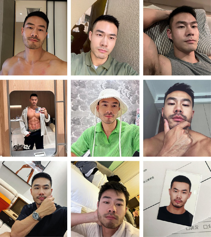 (编号A125) #证件  #国内 男子 日常 生活 旅游 健身1168张照片视频69个