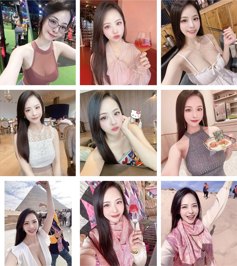 (编号sk254)  #台湾 美女 日常 吃喝玩乐 旅游1349张照片视频181个