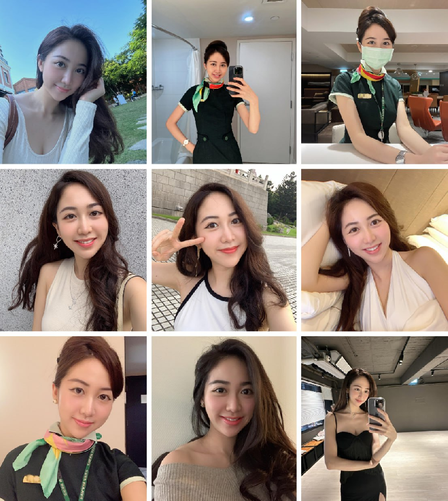 (编号sk297) #证件  #台湾 美女 直职业 空姐 日常 生活 旅游638张照片视频47个（带ig） 证件⭐️  带台湾身份证