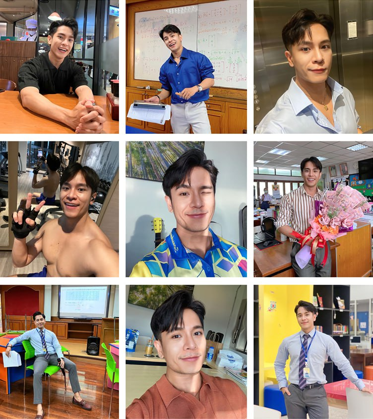 (编号A133)  #泰国 帅哥 职业老师 军人 日常 生活 健身1095张照片视频123个