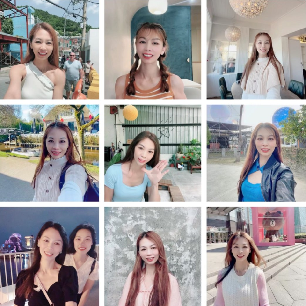 (编号sk309)  #台湾 女士 日常 生活 旅游3225张照片视频89个（带ig）