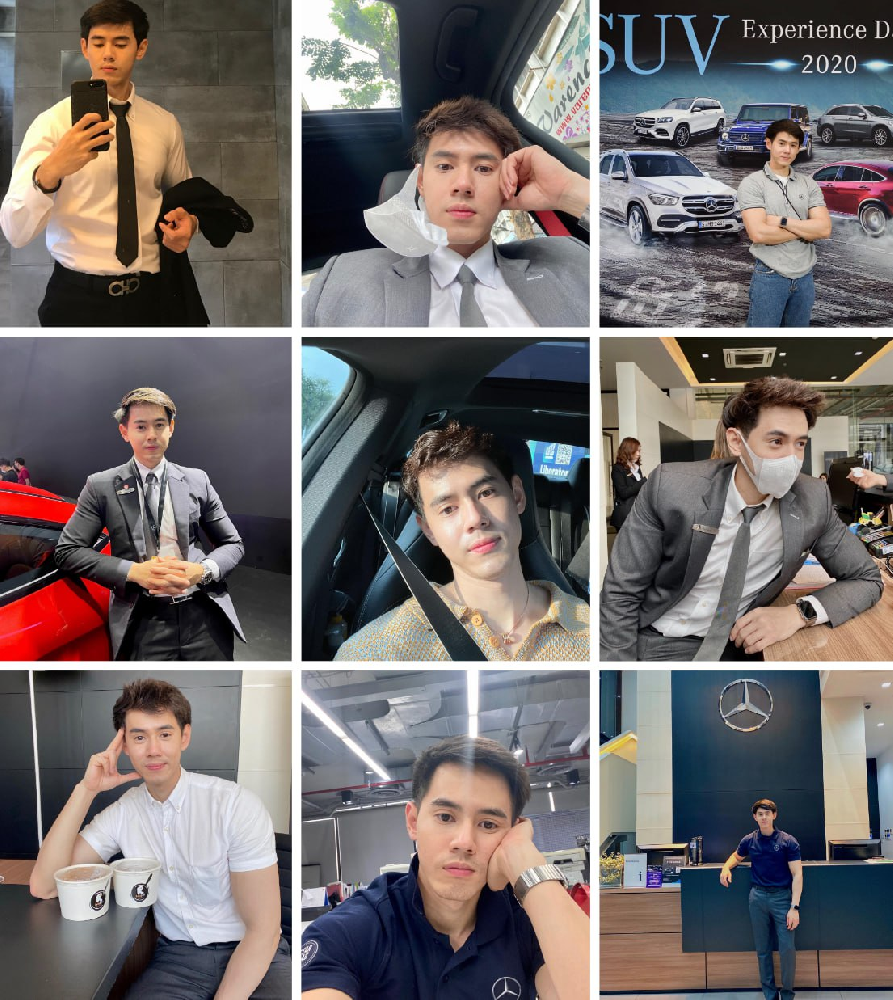 (编号A142)  #泰国 男子 职业 奔驰4S店 销售员 日常 生活1514张照片视频273个