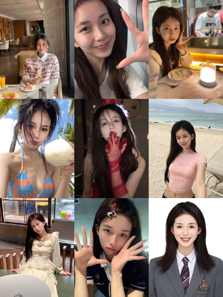 编号1XH08 #证件 #国内 一年四季衣服都有 有个泡温泉魅惑视频  外出吃饭照   旅游照  穿睡衣视频 两张不同服装证件照  比基尼  生活日常 《证件照》   照片 393张  视频71个   （带ig） 形象照🌟🌟🌟🌟🌟 生活日常🌟🌟🌟  证件⭐️  带国内身份证正反面