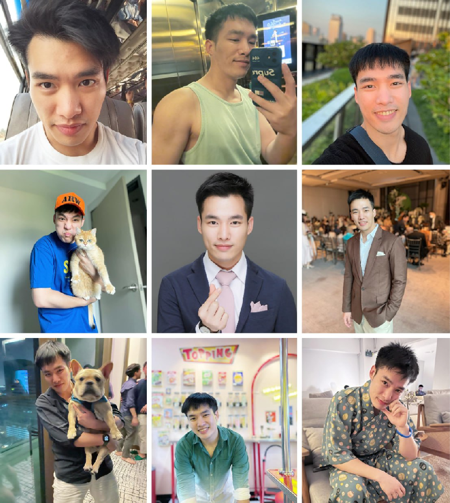 (编号A149)  #泰国 男子 日常 生活 旅游 662张照片视频31个